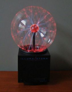 REALISTIC ILLUMA STORM AUDIO MOTION PLASMA SPHERE LIGHTNING GLOBE