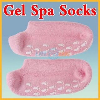Soften Repair Cracked Skin Moisturizing Treatment Gel Spa Socks