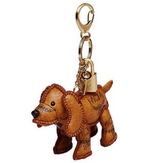 Newly listed Authentic MCM Hand Made Dog Key Chain Ring Holder NEW