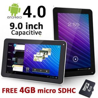 SVP 9.0 Android 4.0 WiFi Tablet PC w/ Google Play Store + Capacitive