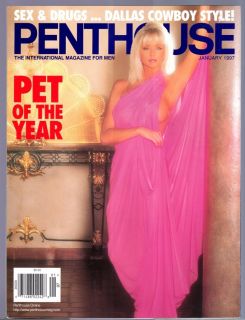 Penthouse 1997 JANUARY   POTY ELIZABETH ANN HILDEN VG