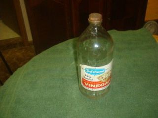 vintage vinegar bottle