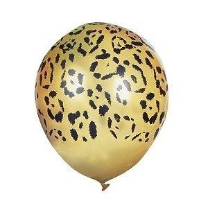 Leopard Animal Print Latex Balloons