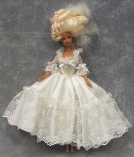 OOAK Beautiful Barbie Doll MARIE ANTOINETTE in Handmade Outfit