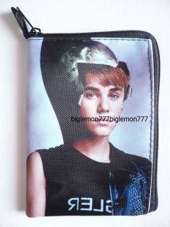 JUSTIN BIEBER Zip Mobile /Cell Phone Handy Case Bag Pouch B4
