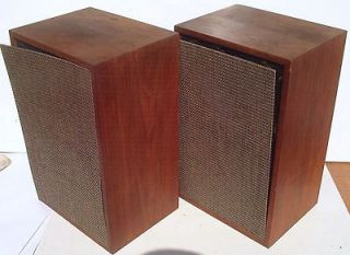 Vintage 3 Way 1960s UNIVERSITY Home Stereo Speakers with 12 inch