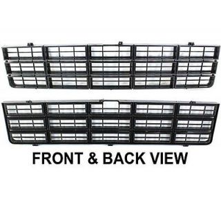 New Grille Assembly Grill Dark argent shell black insert C10 GM1200114