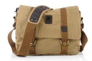 Fashion vintage unisex canvas traveling outerdoor messenger military