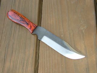New Sawmill Cutlery Hunting File Knife & Leather Sheath Extra Large
