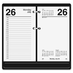At A Glance Daily Desk Calendar Refill January   2013 till December
