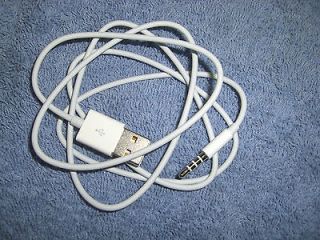 GENUINE IPOD SHUFFLE 3th, 4th, 5th gen charger sync usb long cable