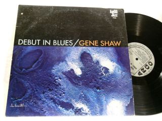GENE SHAW Debut in Blues Jay Peters Argo 726 mono dg LP
