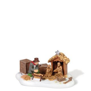 Dept 56 NEV SETTING UP THE NATIVITY Accessory 807247 NEW D56 New