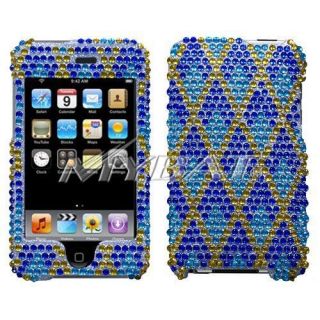 peacock diamond crystal hard case cover FOR apple ipod touch 5 5g gen