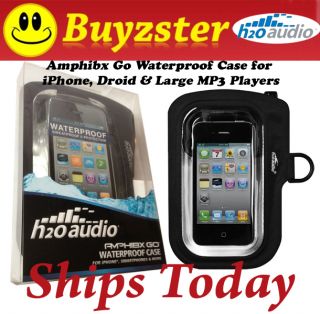 Amphibx Go Waterproof Case for iPhone 4s iPod Droid Large  Players