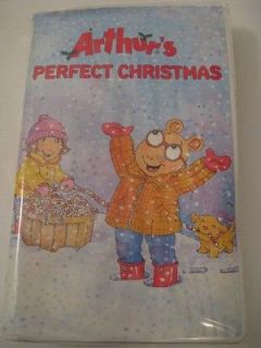 ARTHURs PERFECT CHRISTMAS Animtaed Holiday Special VHS Video
