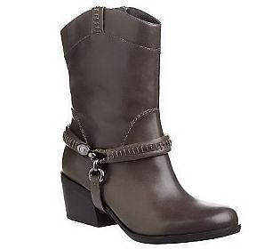Makowsky Leather Boots with Removable Harness PICK SIZE & COLOR SEE
