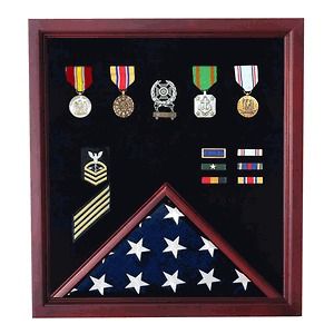 military medals display case