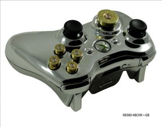 Xbox 360 Bullet 70 Mode Prog Rapid Fire Chrome Controller 4 Modern