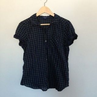 Newly listed American Eagle Womens Short Sleeve Button Down Plaid