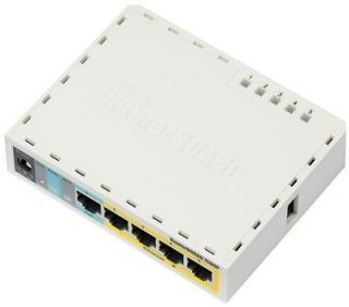MIKROTIK Routerboard RB750UP 5xPORT LAN USB2.0 POE ROUTER (RB 750UP)