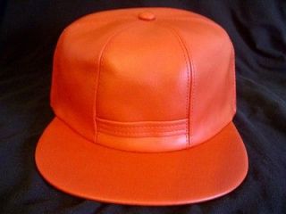 Hunting / Outdoors Cap    Orange    Size 6 7/8    Pull Down Ear
