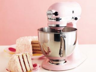Brand New KitchenAid Artisan 5 Qt Stand Mixer Cook for the Cure Pink