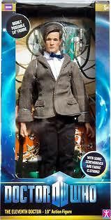 DR WHO   ELEVENTH (11th) DOCTOR 10 ACTION FIGURE ( MATT SMITH )