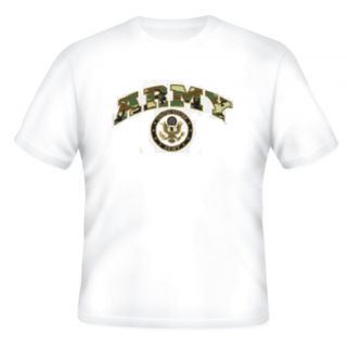short sleeve T shirt ARMY U.S. USA patriotic support armed forces a95
