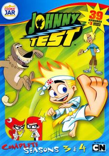 Johnny Test The Complete Seasons 3 & 4 (DVD, 2011, 4 Disc Set)