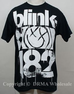 Authentic BLINK 182 3 Bars logo T Shirt S M L XL Official NEW