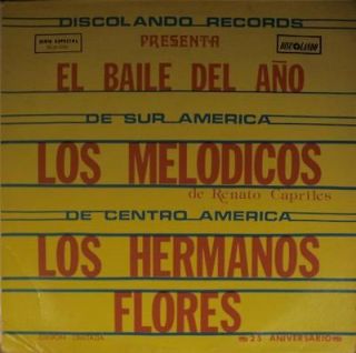 LATIN LP LOS MELODICOS Y LOS HERMANOS FLORES El Baile Del Ano EDISION