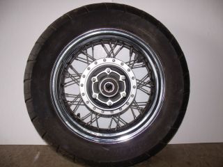 2007 Kawasaki VN900B Vulcan Classic Rear Wheel Rim Tire