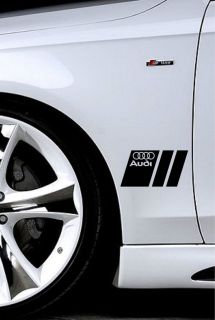 Audi A3 A4 A5 A6 A8 S4 S5 S6 RS4 Q3 Q5 Q7 TT S Line Decal sticker