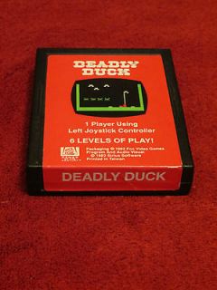 Deadly Duck (Atari 2600, 1982)