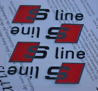 AUDI S Line Brake Caliper Decals Stickers TT RS A3 A4 A6 Q5 Quattro