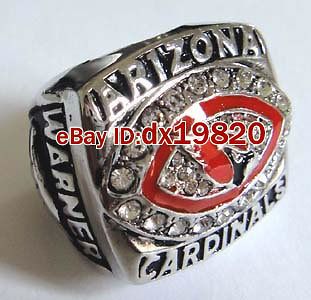 2008 NFL Arizona Cardinals warner SUPER BOWL Championship Ring