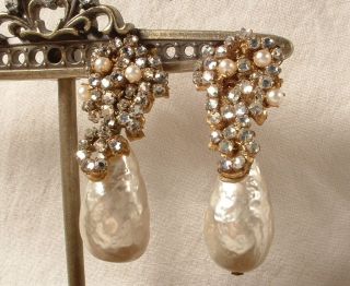 signed earrings in Vintage & Antique Jewelry