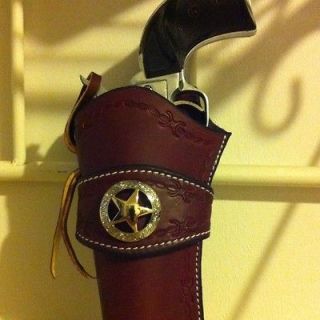 Newly listed Western Leather Gun Holster Single Actuon Cowboy Action