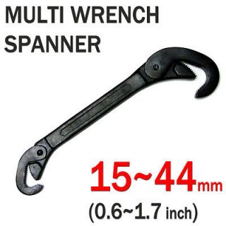 15​~44mm Universal Multi Wrench Spanner Quick Self Adjustable Tool
