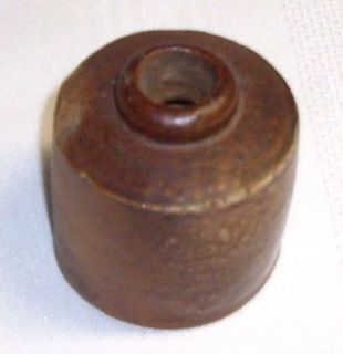 VINTAGE STONEWARE INK BOTTLE, TOTALLY FREE ONE DAY US SHIPPING,30 5