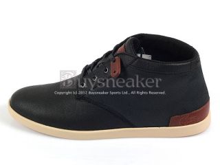 Lacoste Fairbrooke 6 SRM Black/Brown Leather Ankle Boots Crocodile