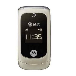 AT&T Motorola EM330  FM No Contract GSM Phone Used