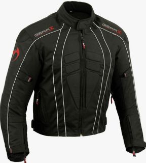DryLite Motorbike Motorcycle Jacket Wind/ Waterproof CE Armours All