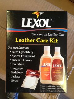 Leather Care Kit Jacket, Sofa, Chairs, Automobile Car Truck etc