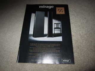 mirage in Home Audio Stereos, Components