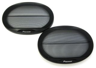 Pioneer TS G6943R 6x6 Inch Car Audio Speaker Grills Covers (not