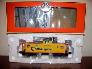 LIONEL #17639 CHESSIE SYSTEM EXTENDED VISION CABOOSE