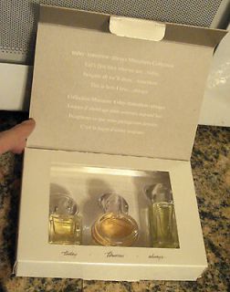 TODAY TOMORROW ALWAYS Miniature Perfume GIFT SET Discontinued Scent