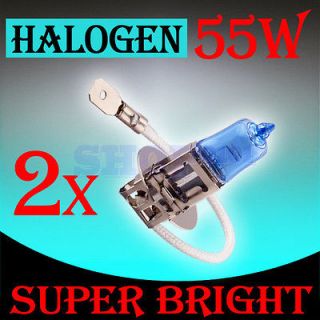 2x H3 Super Bright White Fog Halogen Bulb 55W Car Head Light Lamp 12V